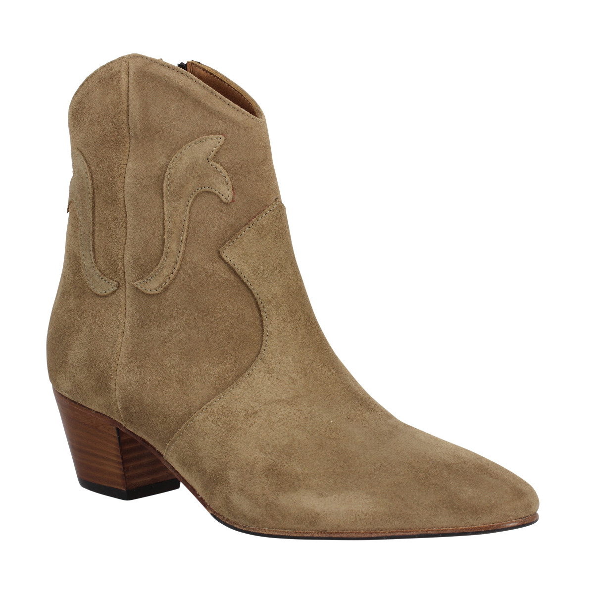 Bottines LES VENUES 9453 velours Femme Farro