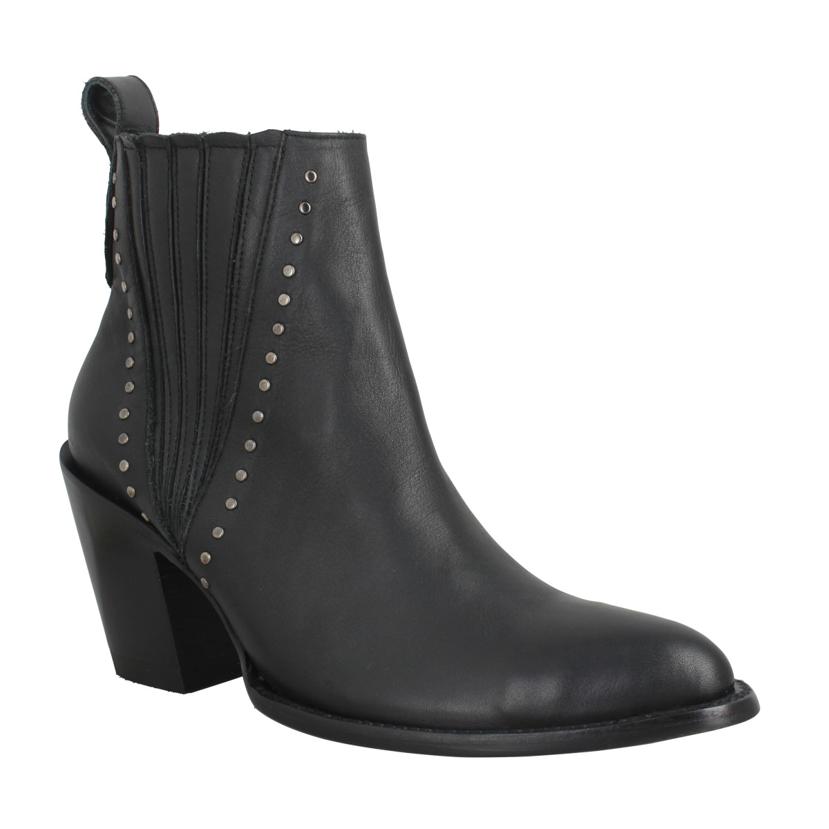 Bottes MEXICANA Jessica cuir Femme Noir