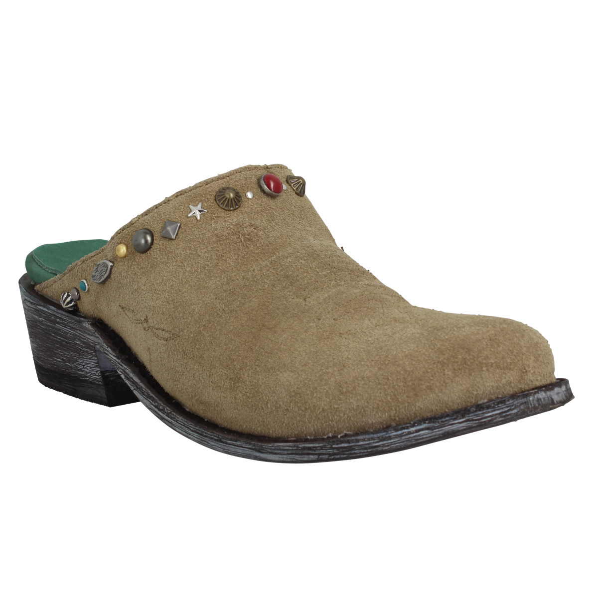 Mules MEXICANA Sayulita Mex suede Femme Tan