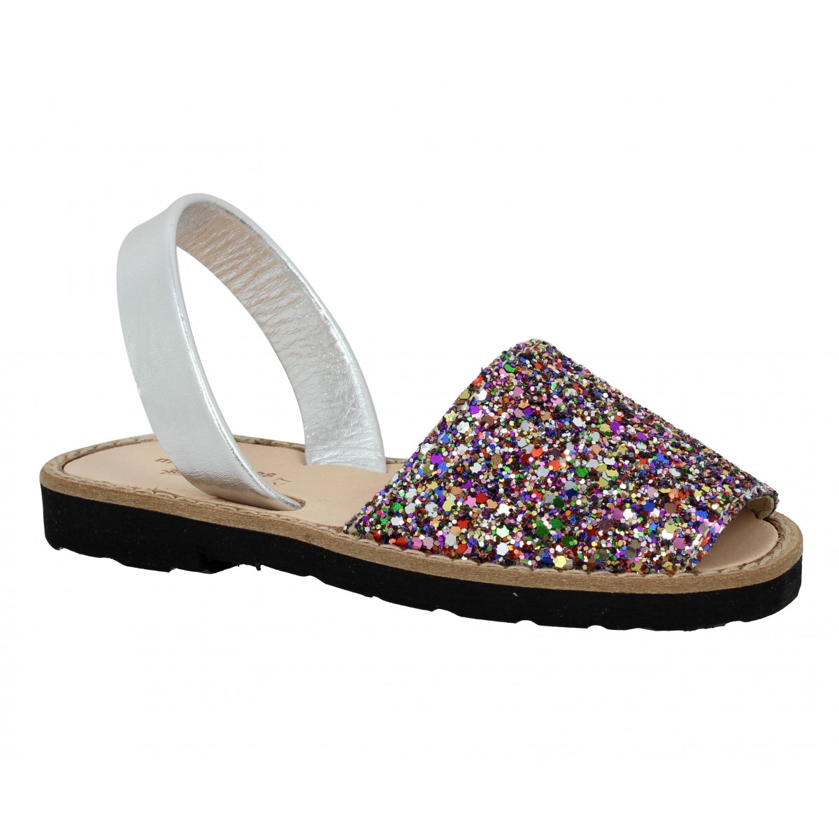 Sandales MINORQUINES Avarca glitter Enfant Multicolor