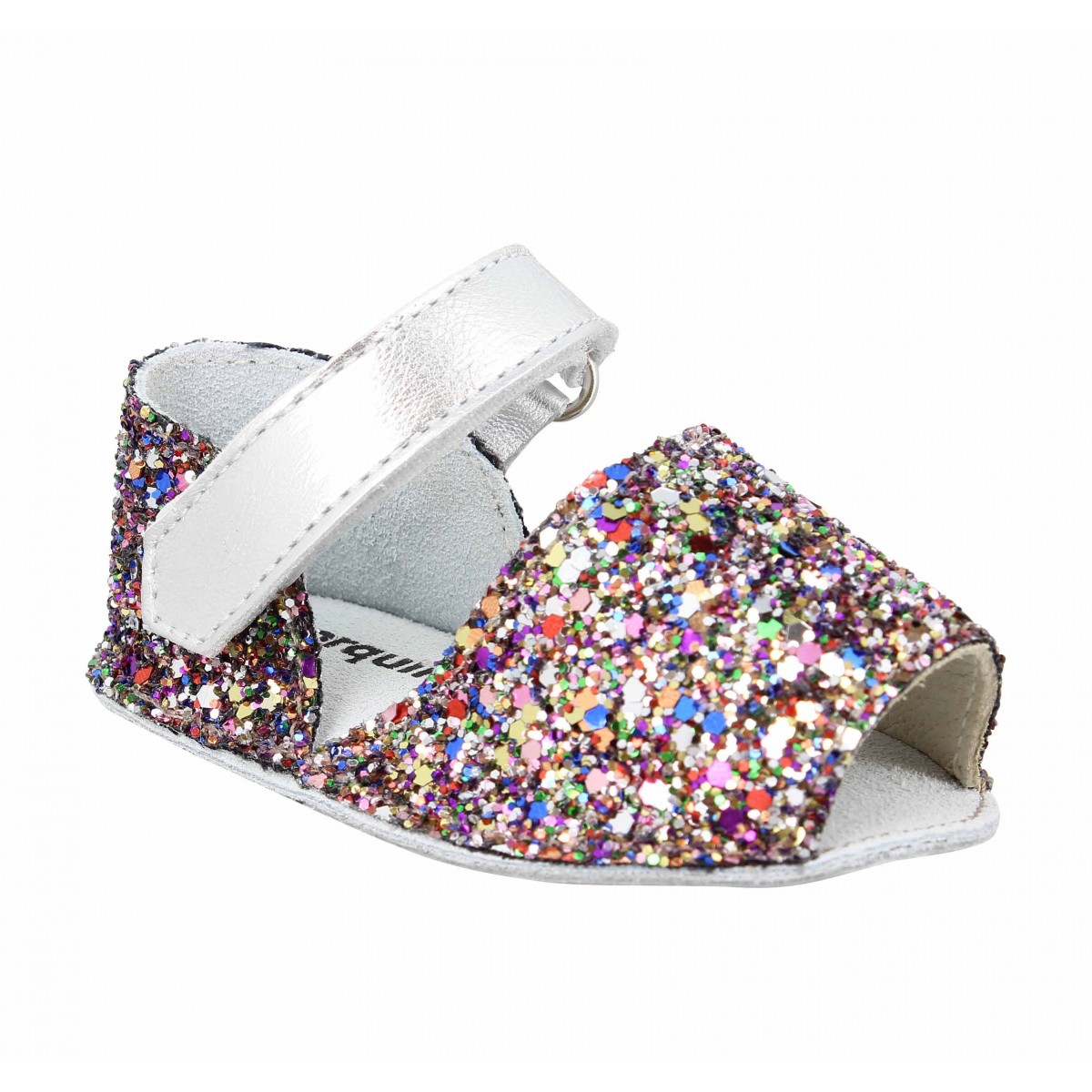 Chaussures bébé MINORQUINES Frailera Baby paillettes Enfant Multi