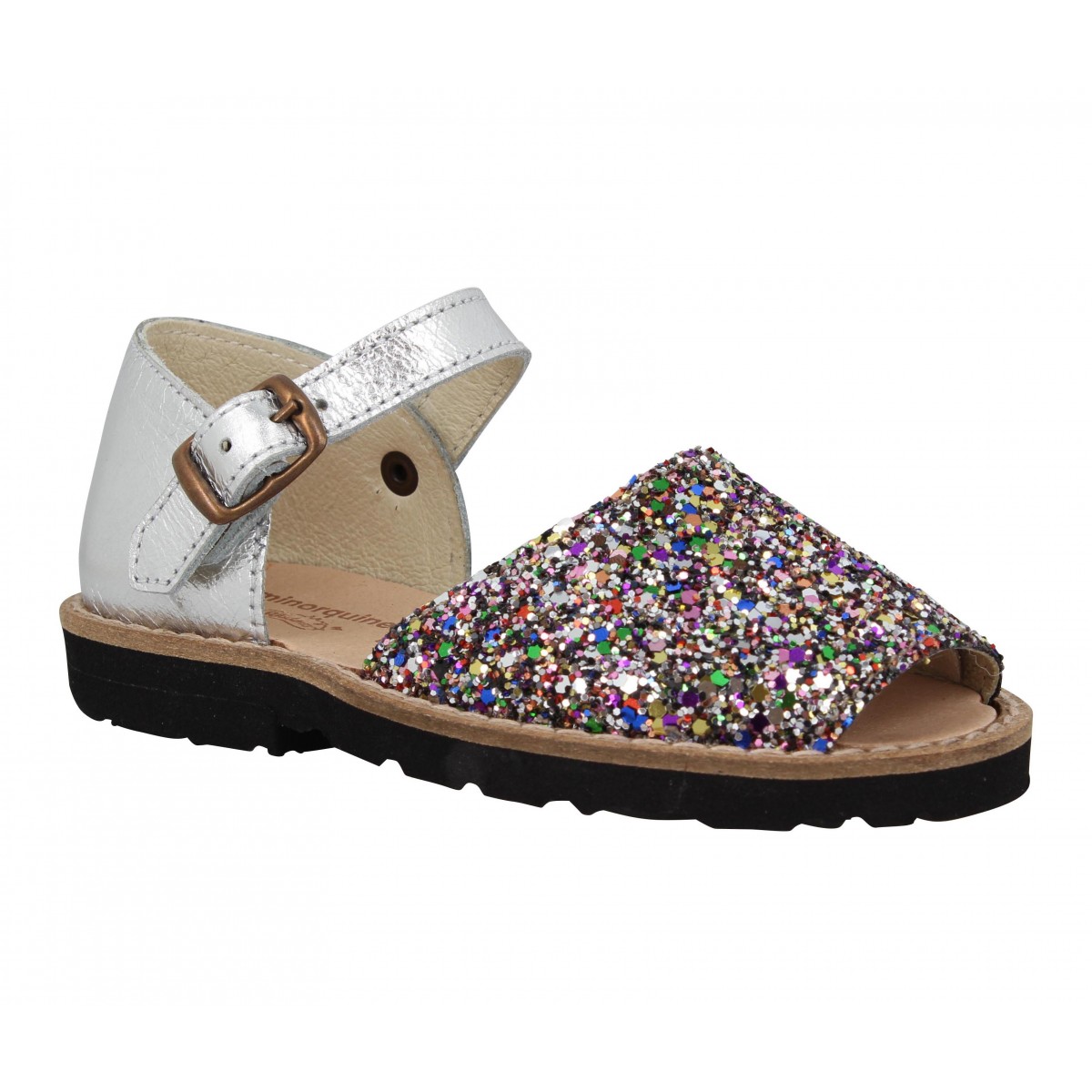 Sandales MINORQUINES Frailera glitter Enfant Multicolor