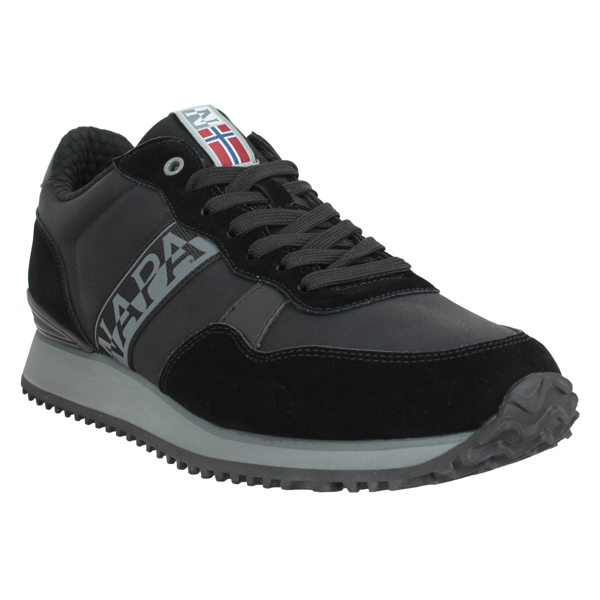 Baskets NAPAPIJRI Cosmos simili toile Homme Black