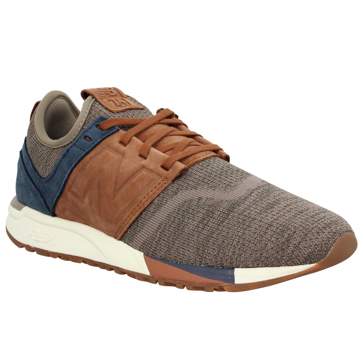 new balance 247 luxe in brown