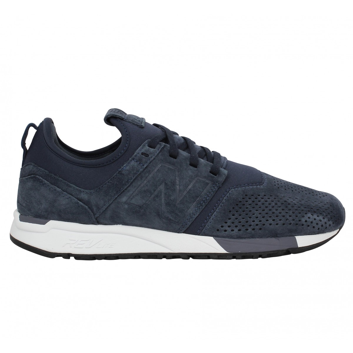 NEW BALANCE 247 suede Homme Navy
