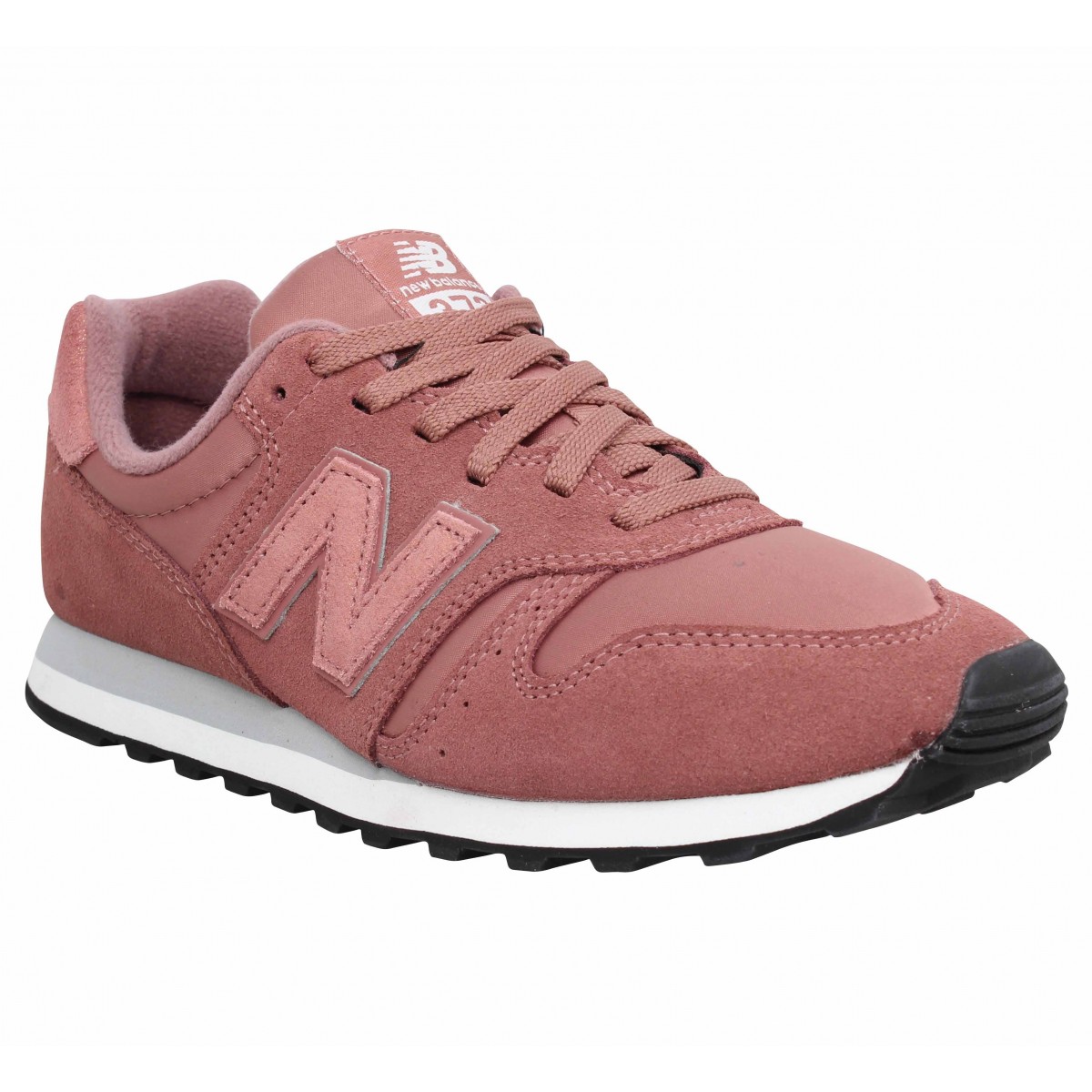 Chaussures New balance 373 velours femme rose femme | Fanny chaussures