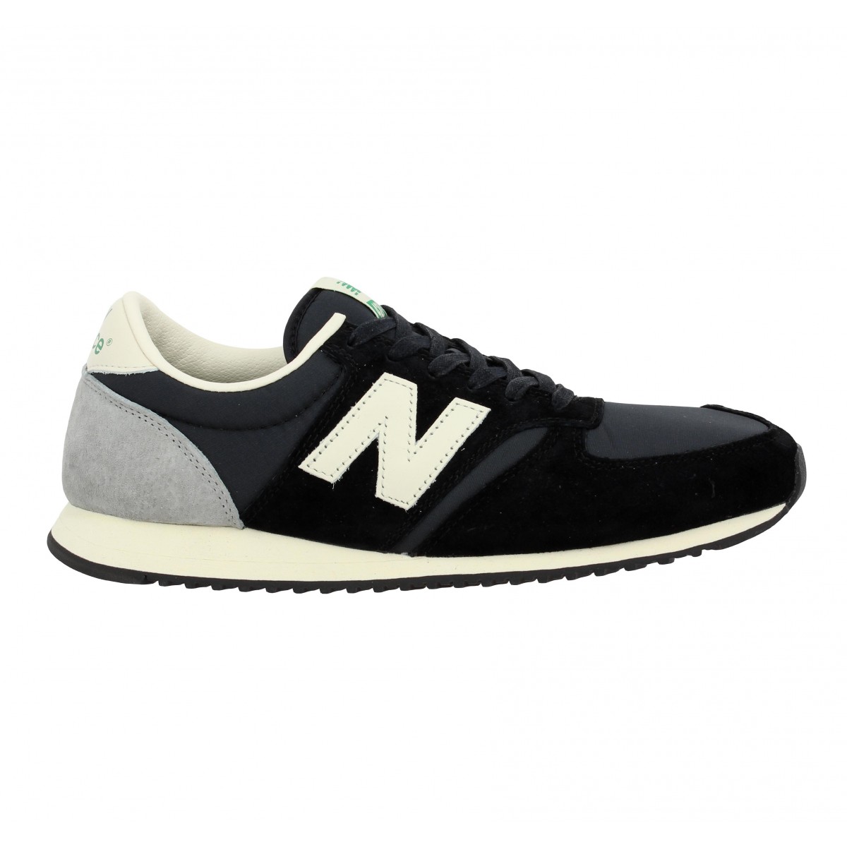 Mascotas subterráneo Inodoro New balance 420 velours toile femme noir gris | Fanny chaussures