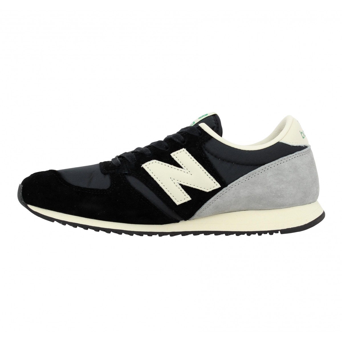 Mascotas subterráneo Inodoro New balance 420 velours toile femme noir gris | Fanny chaussures