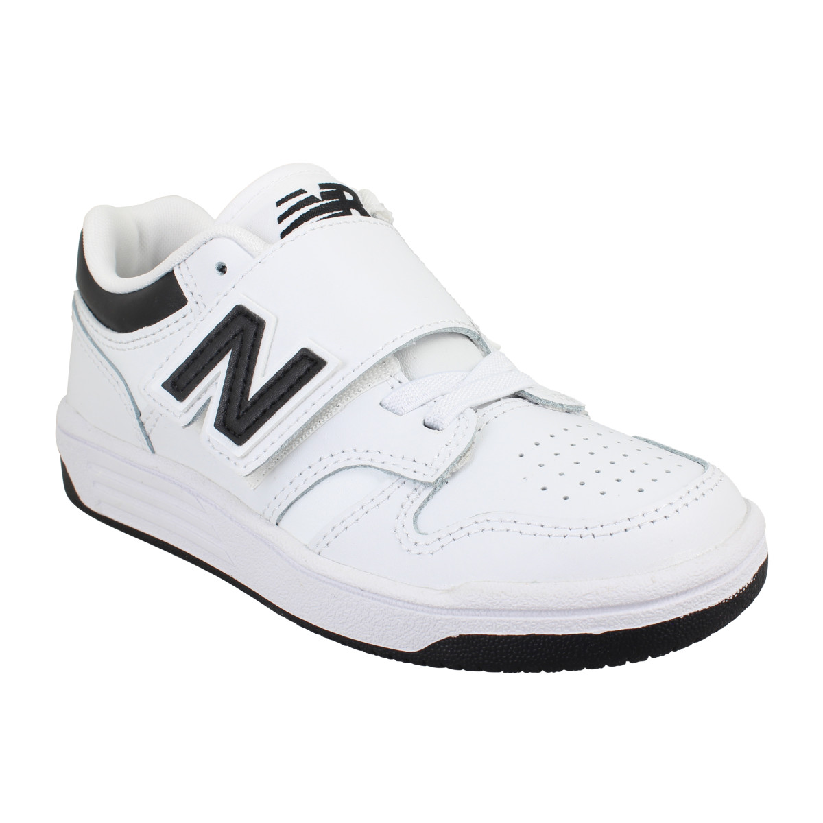 Baskets NEW BALANCE 480 cuir Enfant White Black