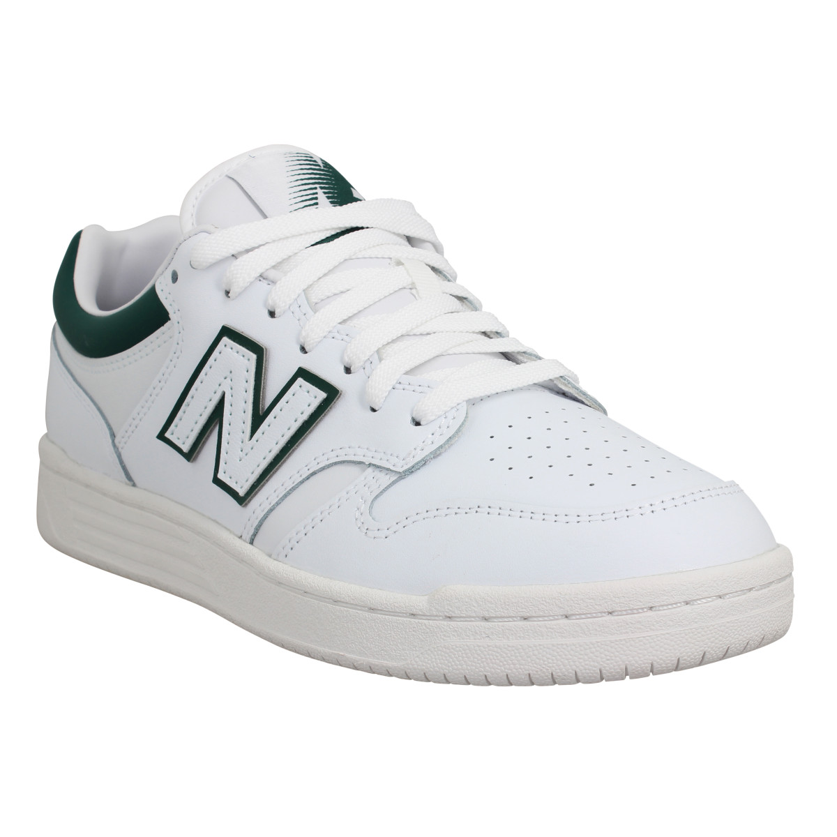 NEW BALANCE 480 cuir Homme-41,5-White Timber