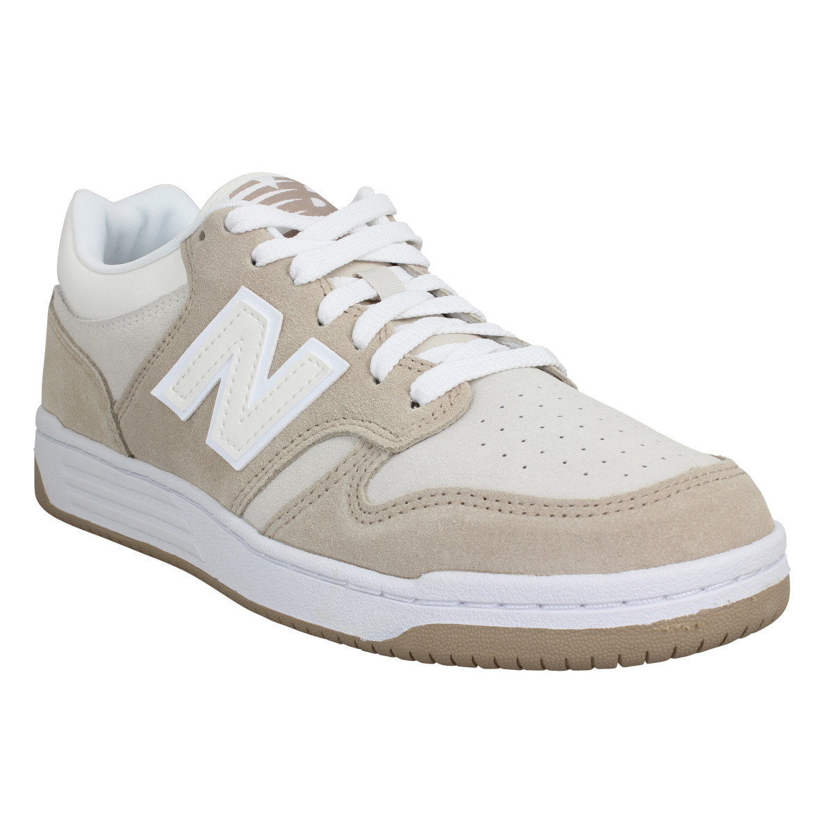 Baskets NEW BALANCE 480 suede Homme Moonbeam