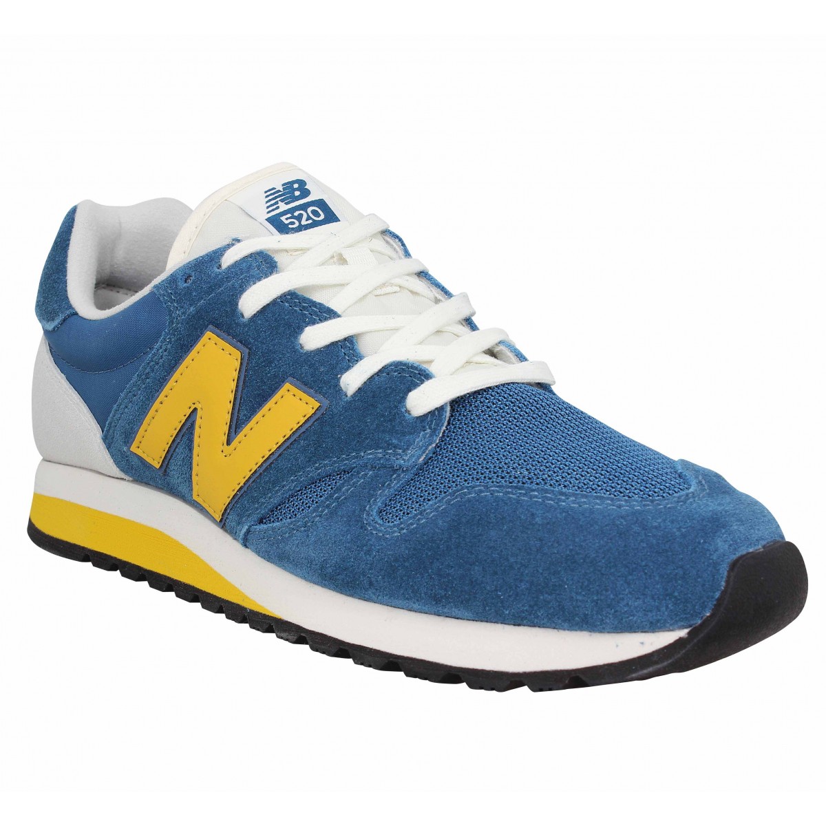 New balance jaune bleu sales