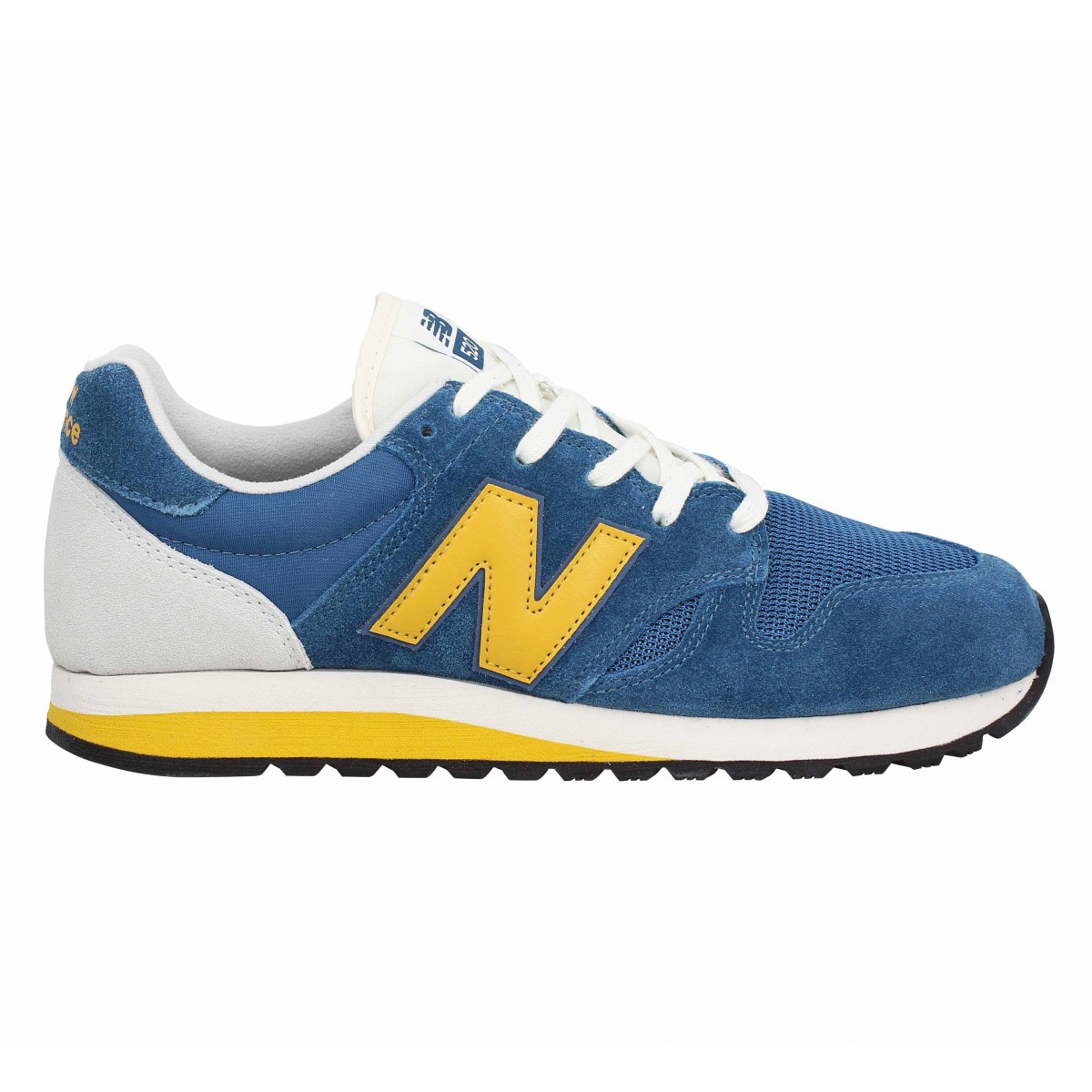 New balance 520 velours toile homme bleu homme | Fanny chaussures