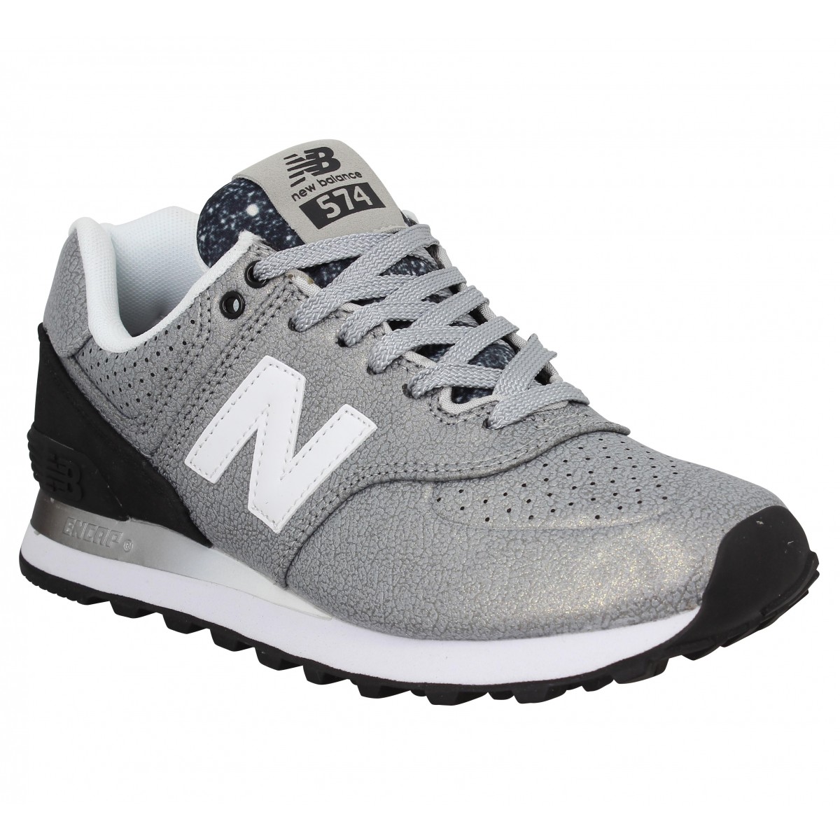 new balance 574 argent