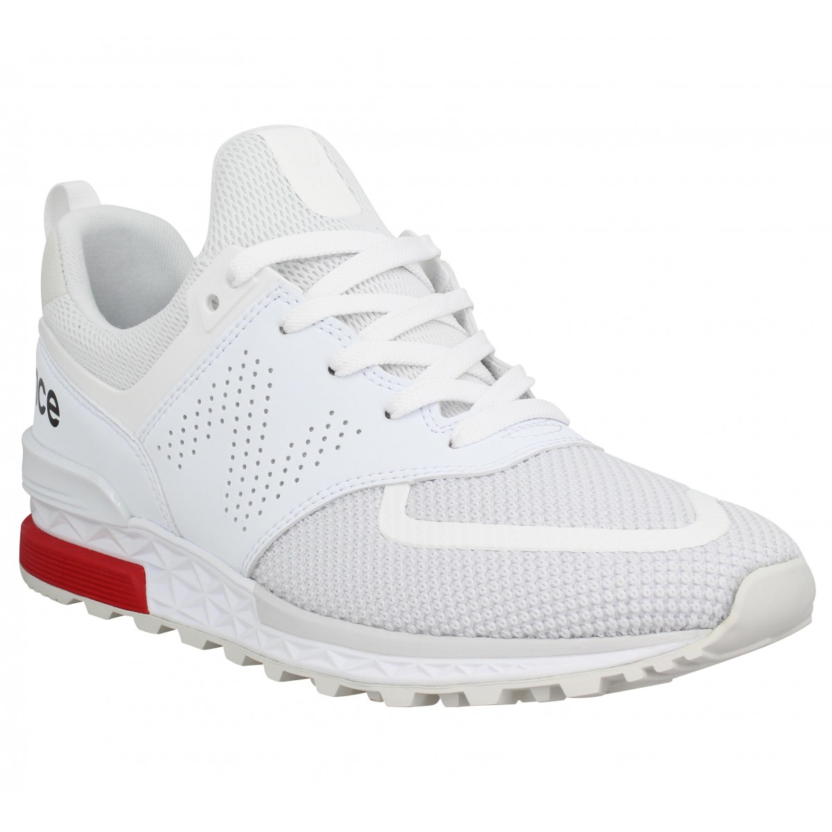 basket new balance blanche