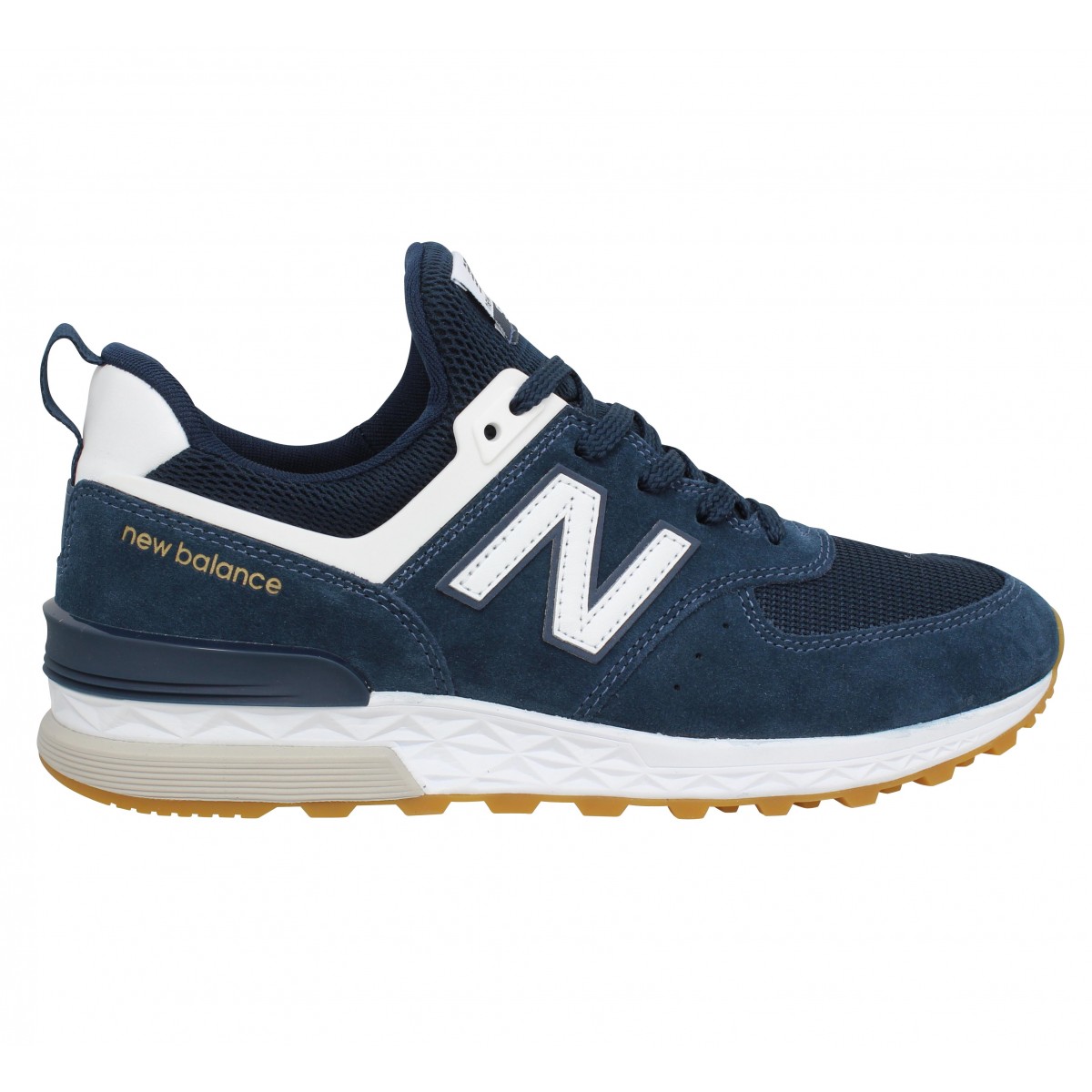 Chaussures New balance 574 sport velours homme marine homme ...