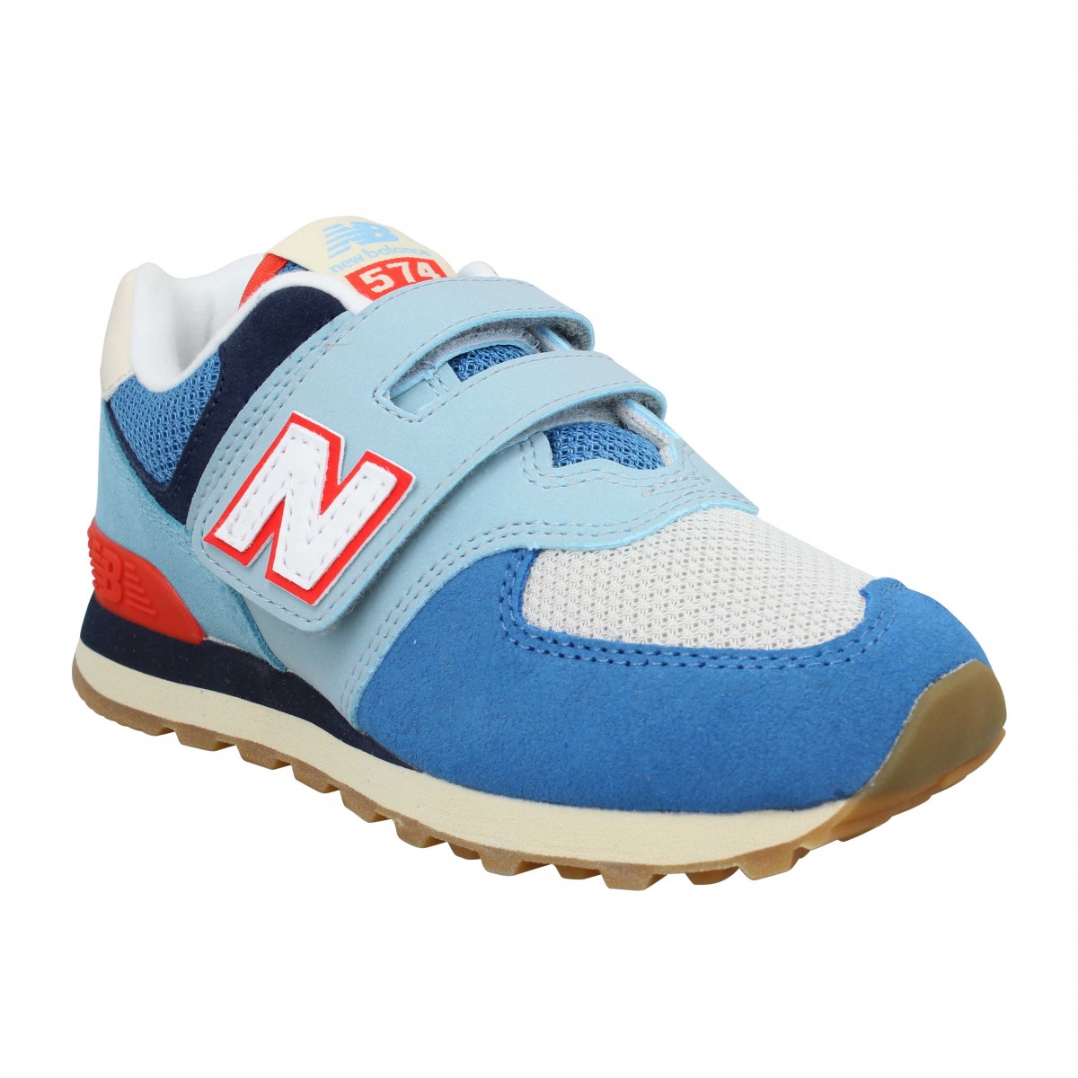 new balance 574 enfant jaune