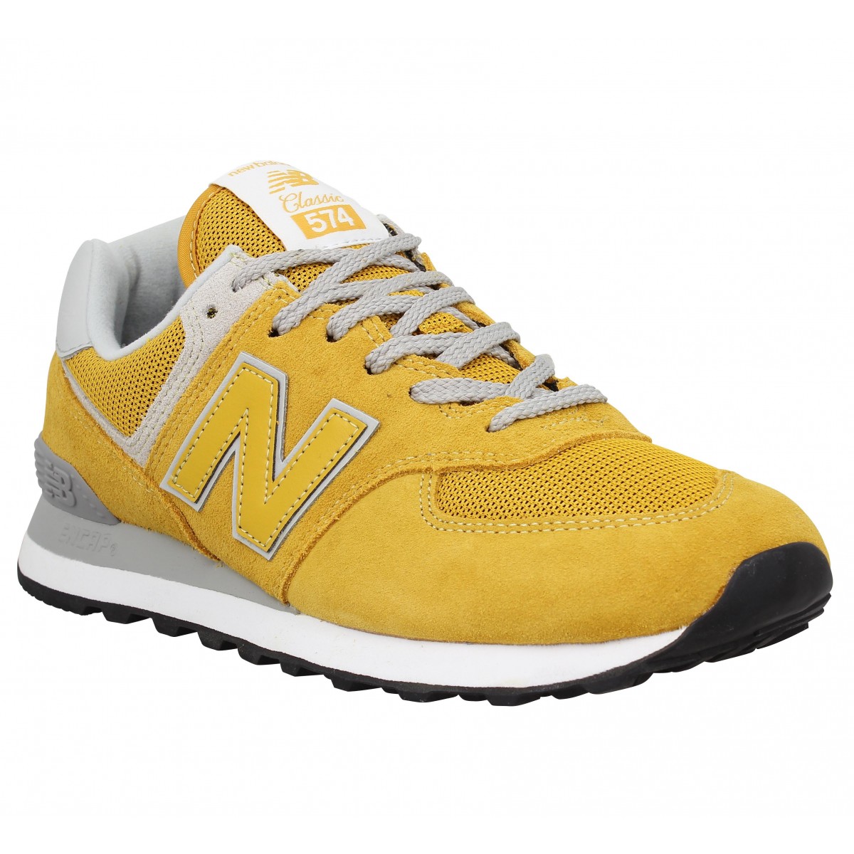 new balance 574 enfant jaune