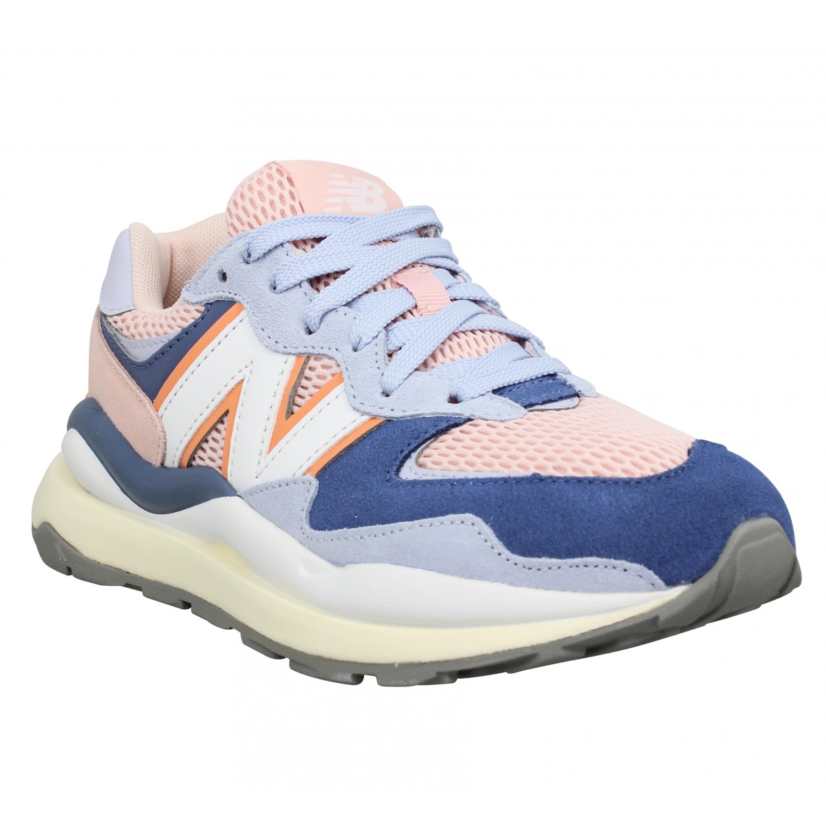 New balance 5740 velours toile pink night femme | Fanny chaussures