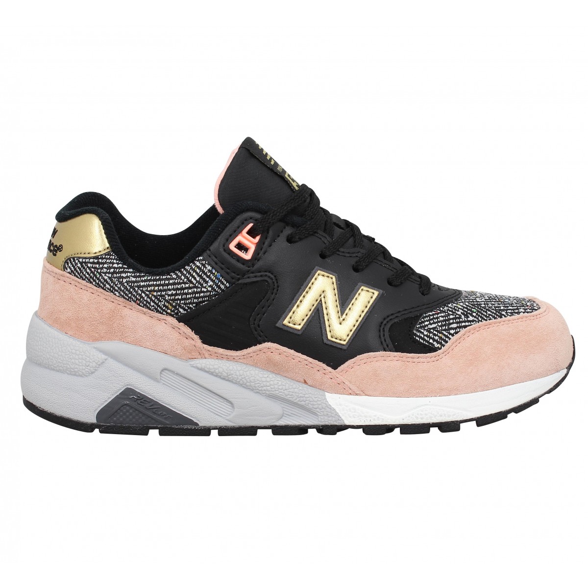 new balance femme noir vert rose