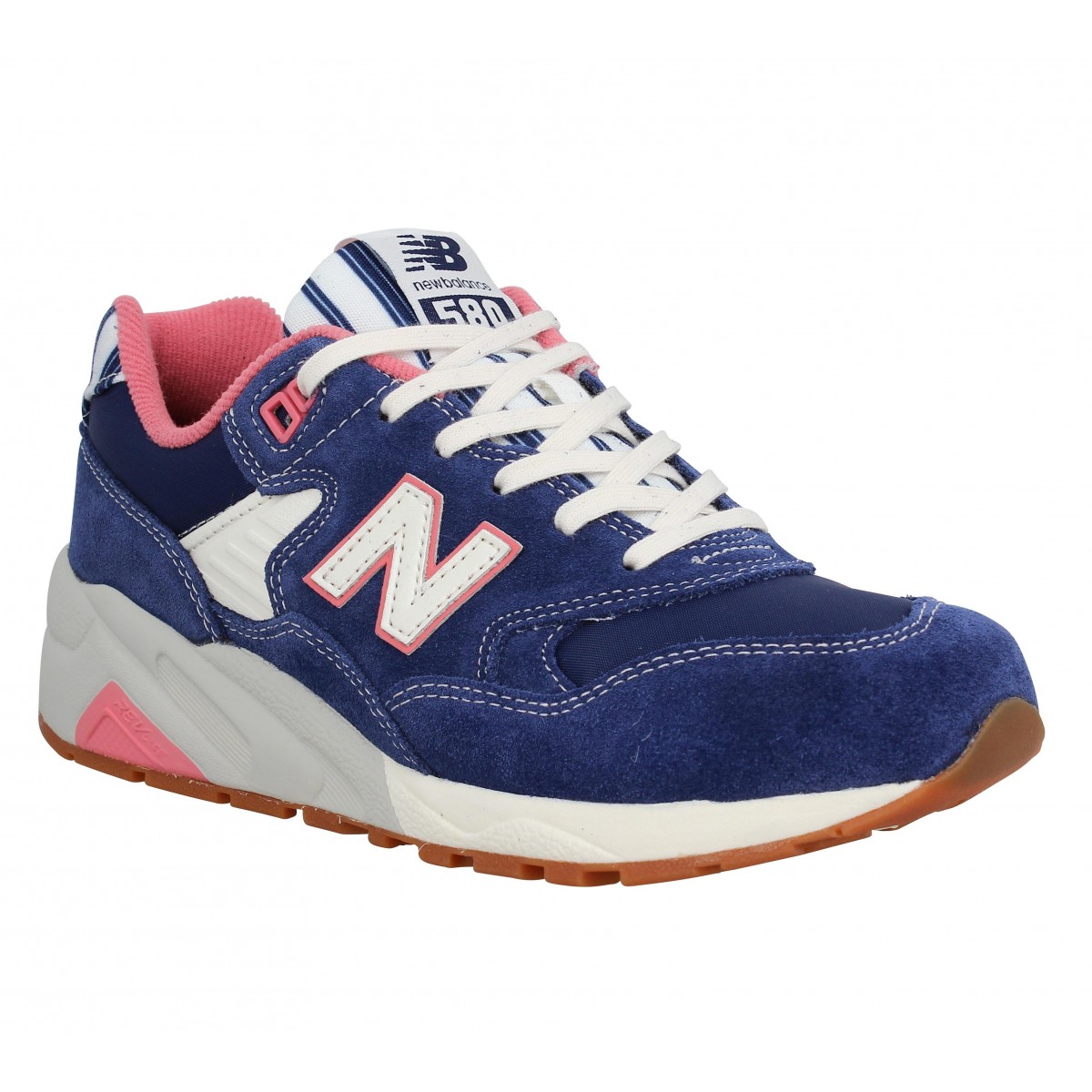 new balance 580 navy pink