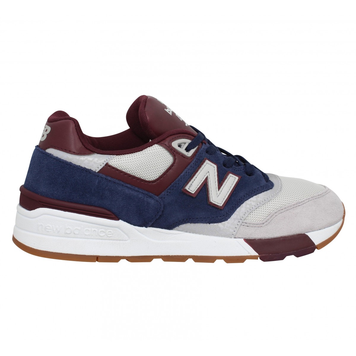 new balance 597 marine rouge