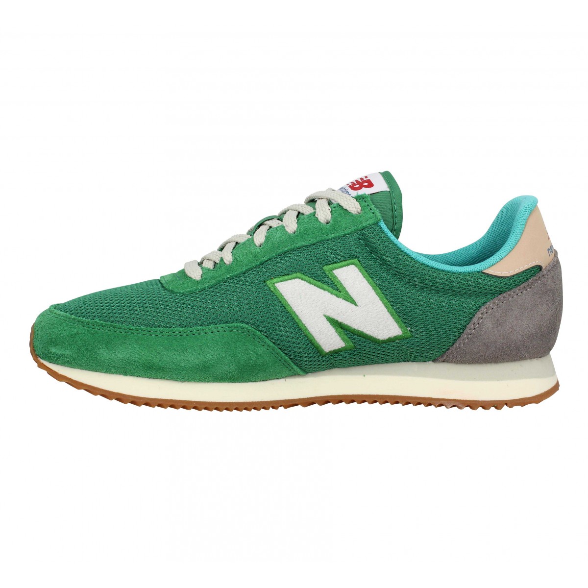 Chaussures New balance 720 yb velours toile homme vert homme ...