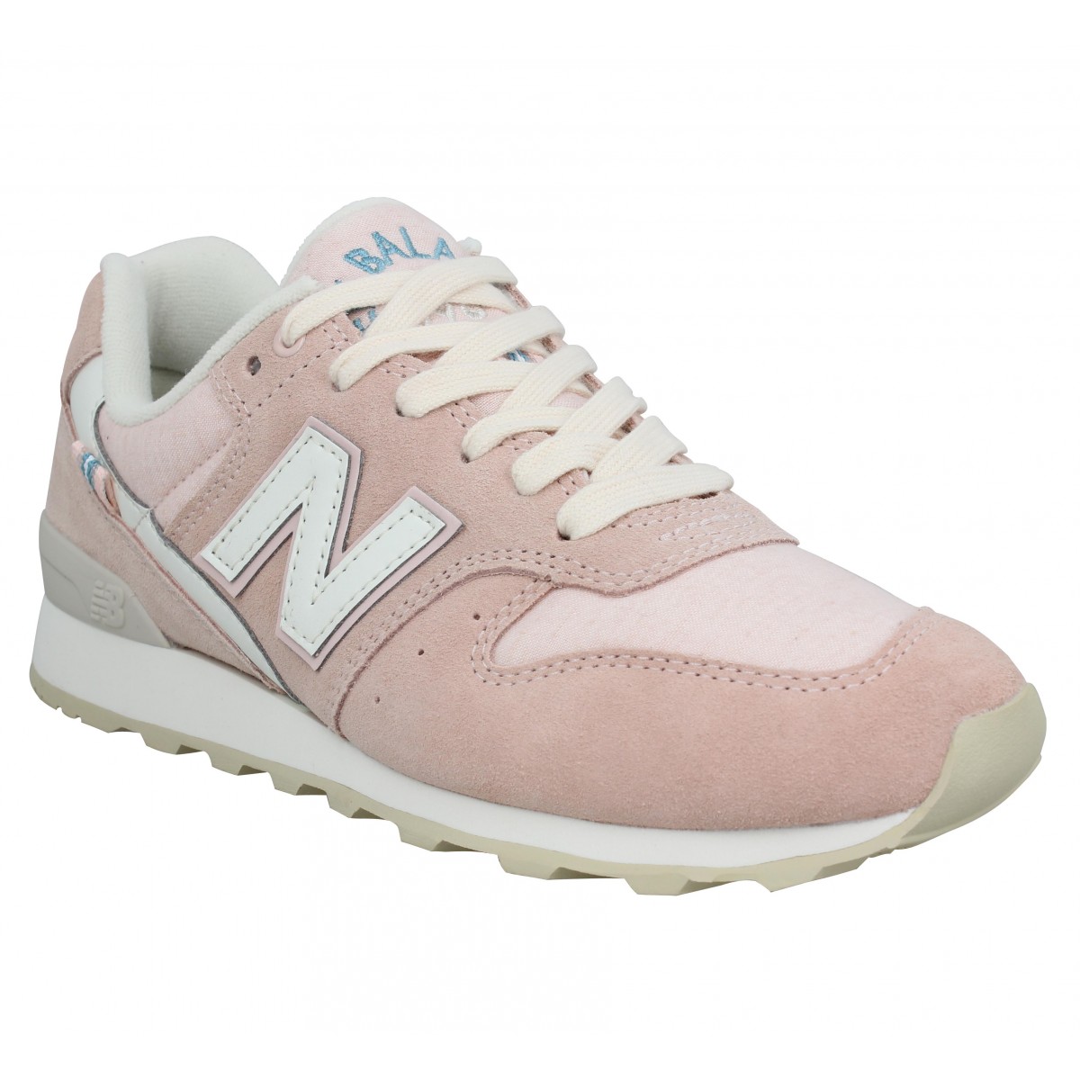 new balance beige et rose femme