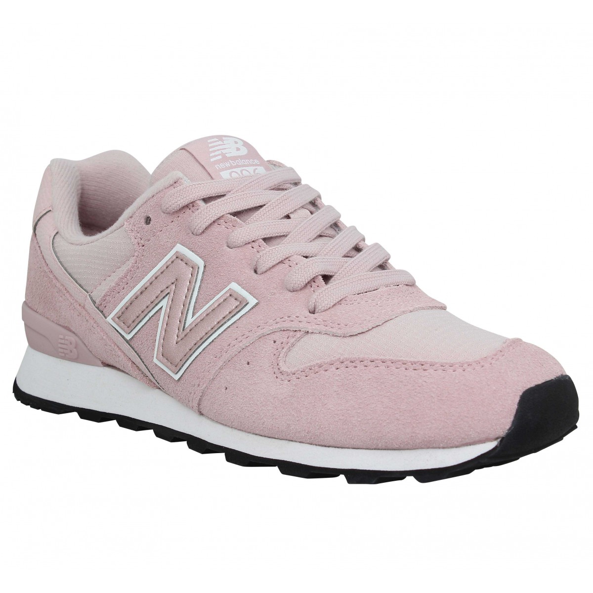 Chaussures New balance 996 velours toile femme rose femme | Fanny ...