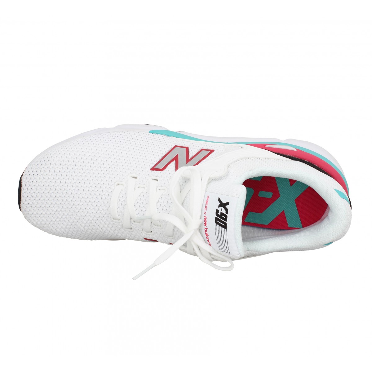 New balance x90 blanche clearance