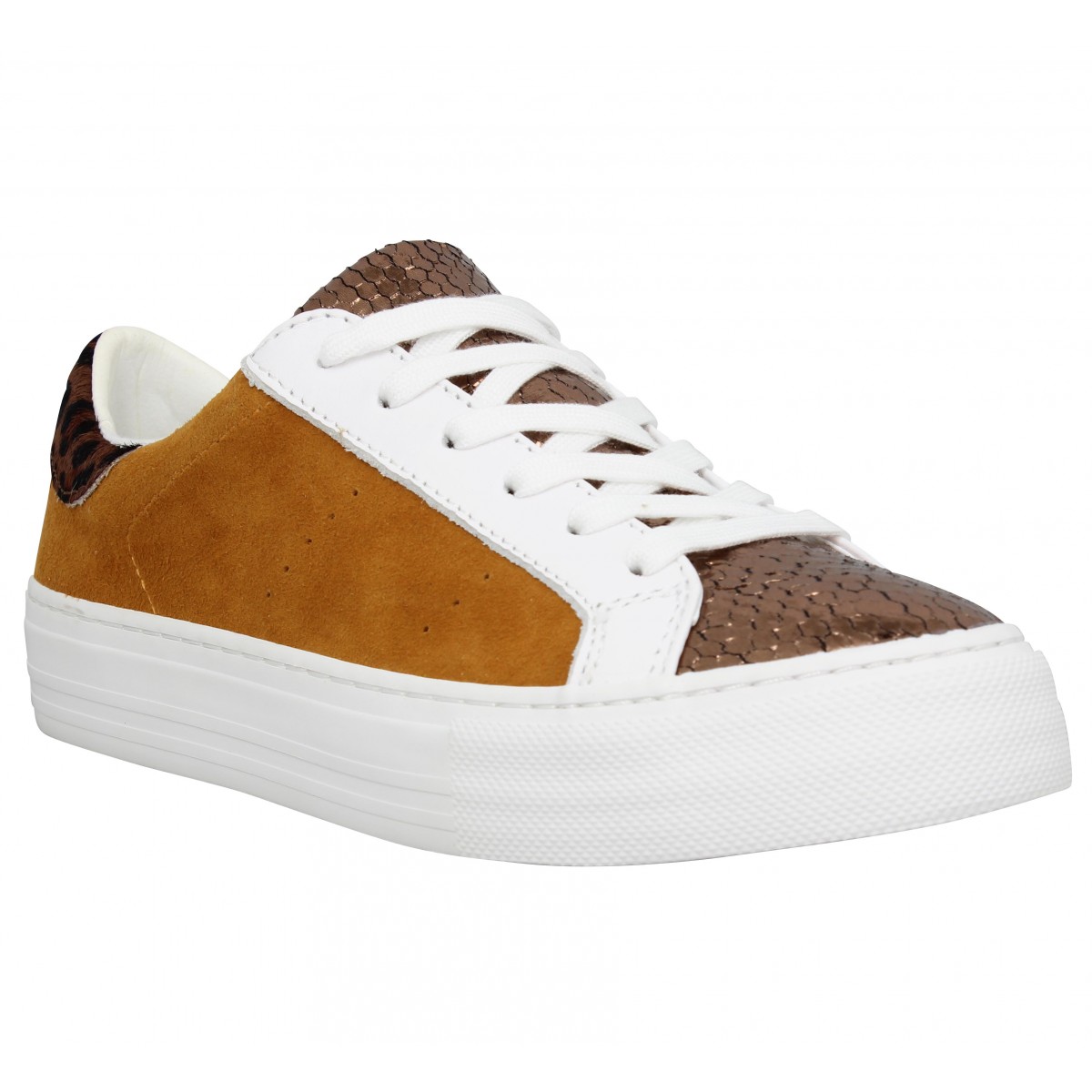 Sneakers suede femme