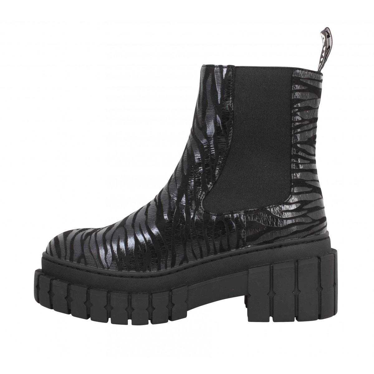 bottine zebre homme