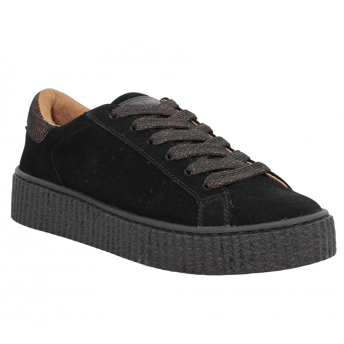 No name picadilly sneaker noir femme | Fanny chaussures