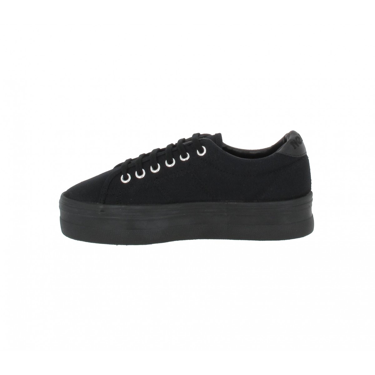 No name plato sneaker toile femme noir Fanny chaussures