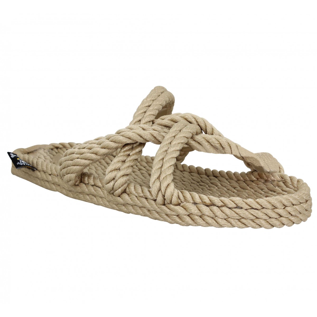 Nomadic state of mind slip on corde femme beige femme Fanny