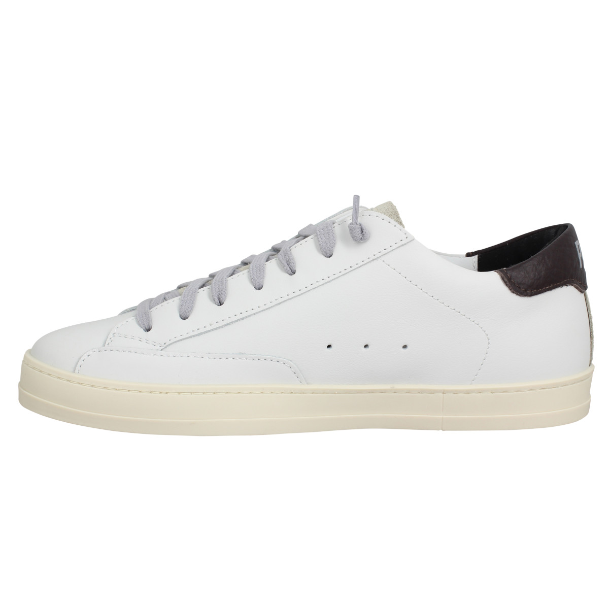 P448 John cuir Homme White Cmoro