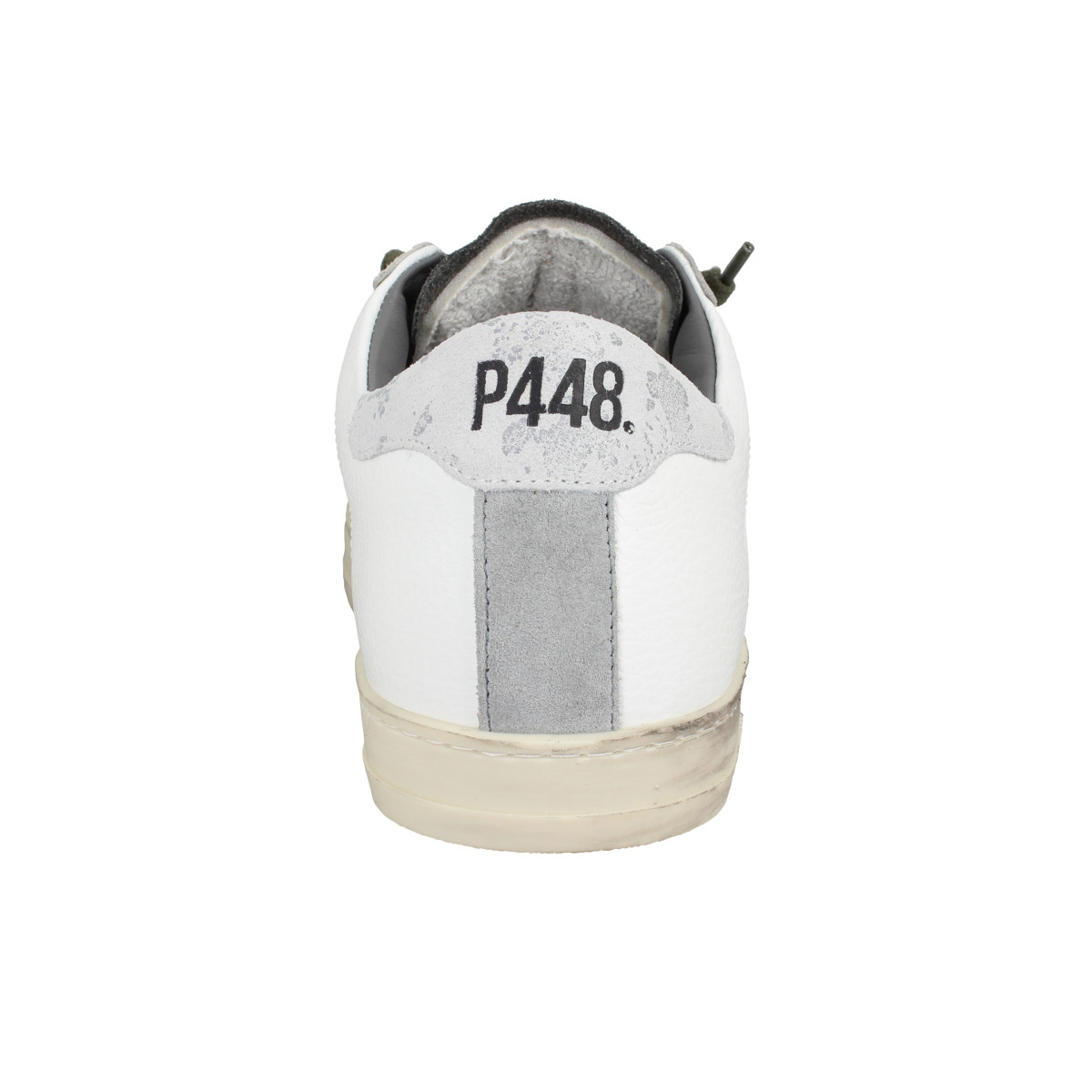 P448 john cuir velours homme blanc reflex homme Fanny chaussures
