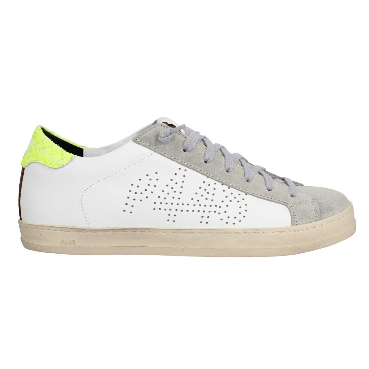 P448 john cuir velours homme white cara homme Fanny chaussures