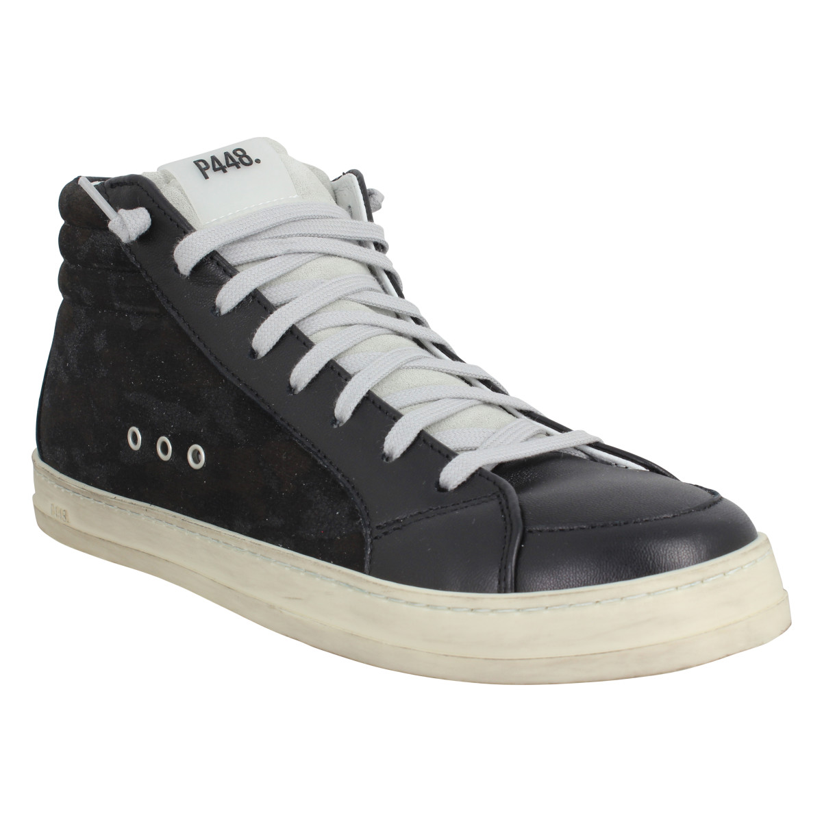 Baskets P448 Skate cuir velours Homme Moma