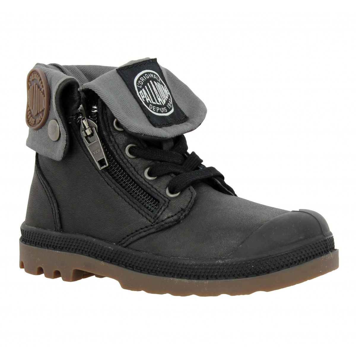 palladium baggy cuir