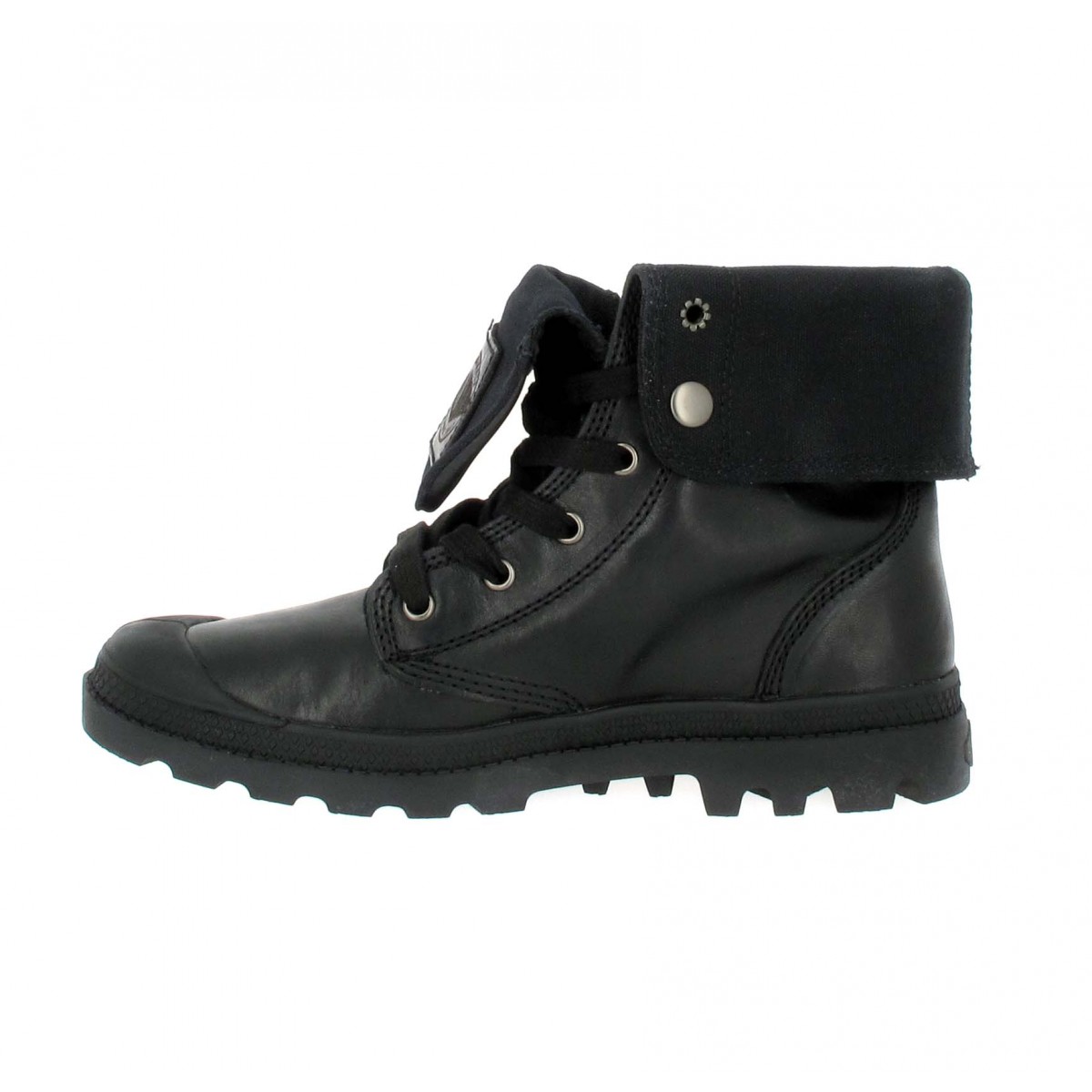 palladium cuir noir