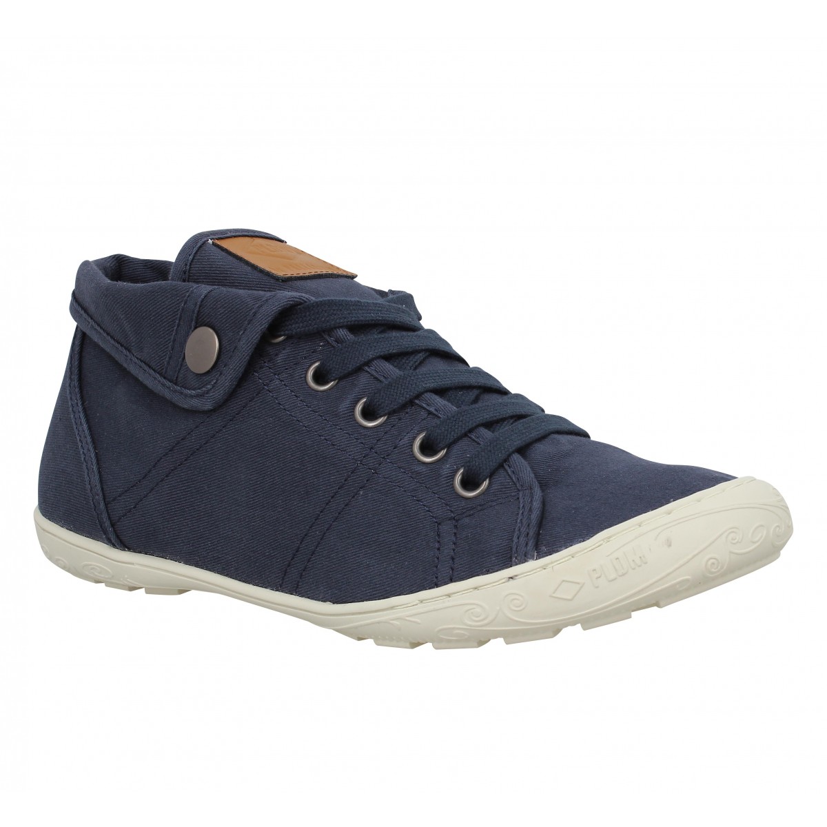 Baskets PALLADIUM Gaetane toile Femme Navy