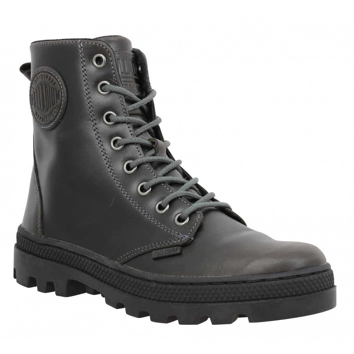 palladium cuir noir
