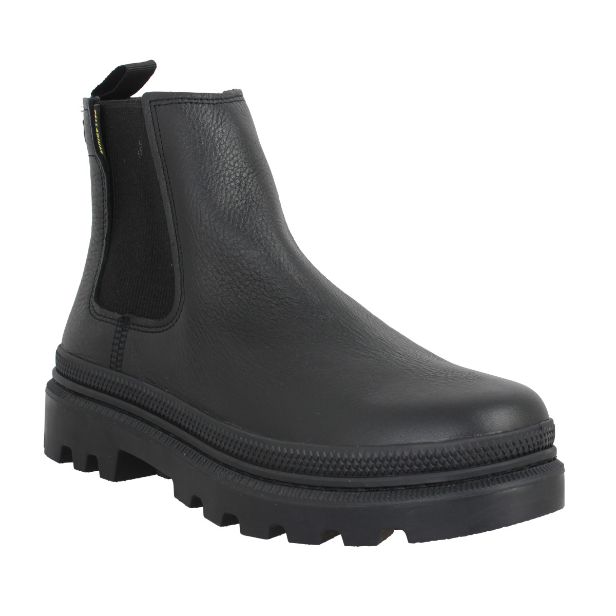 Bottines PALLADIUM Pallatrooper Chelsea cuir Femme Black