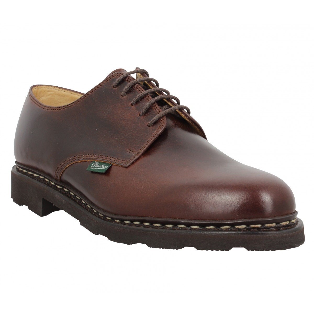 Chaussures à lacets PARABOOT Arles cuir Homme Ecorce