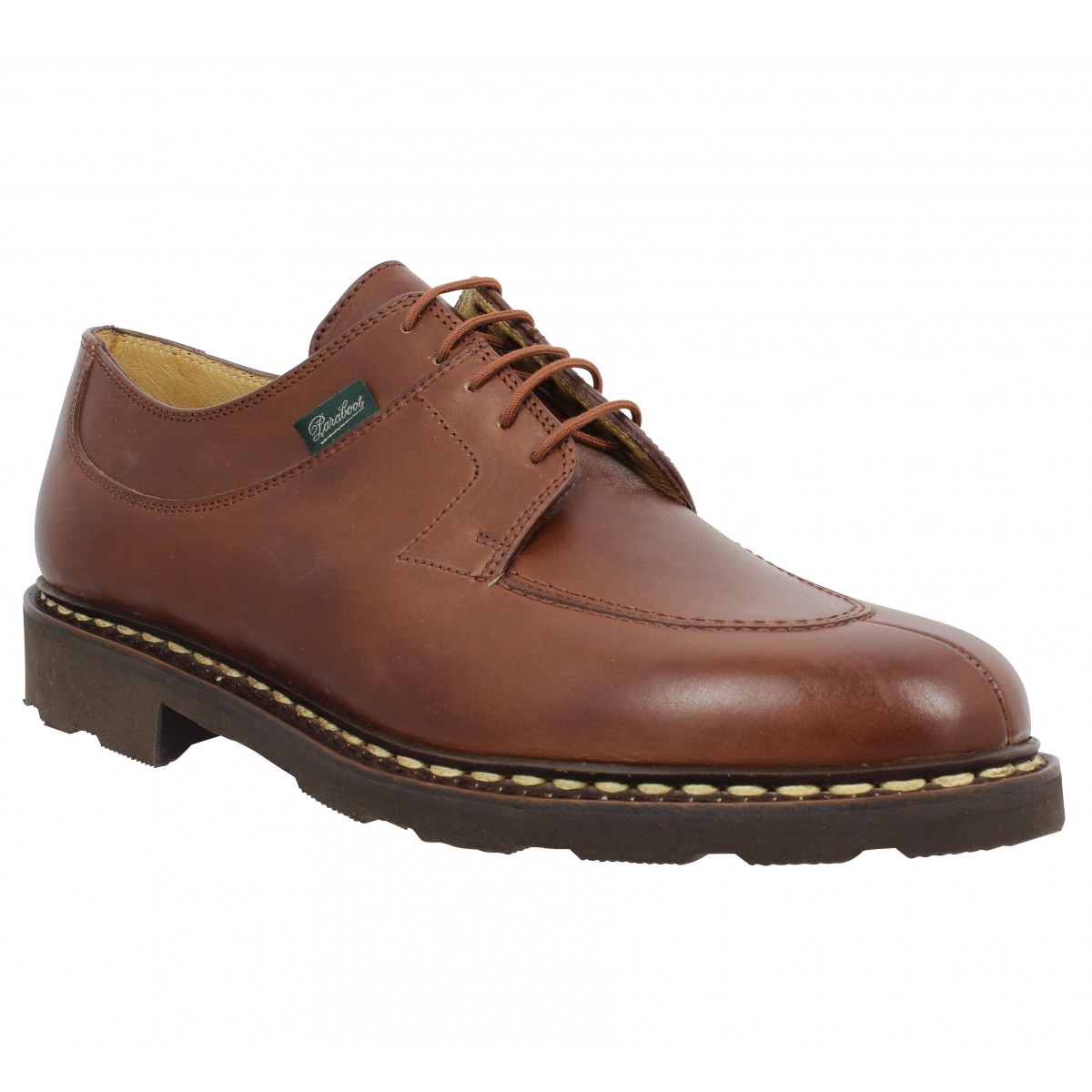 Chaussures à lacets PARABOOT Avignon cuir Homme Marron