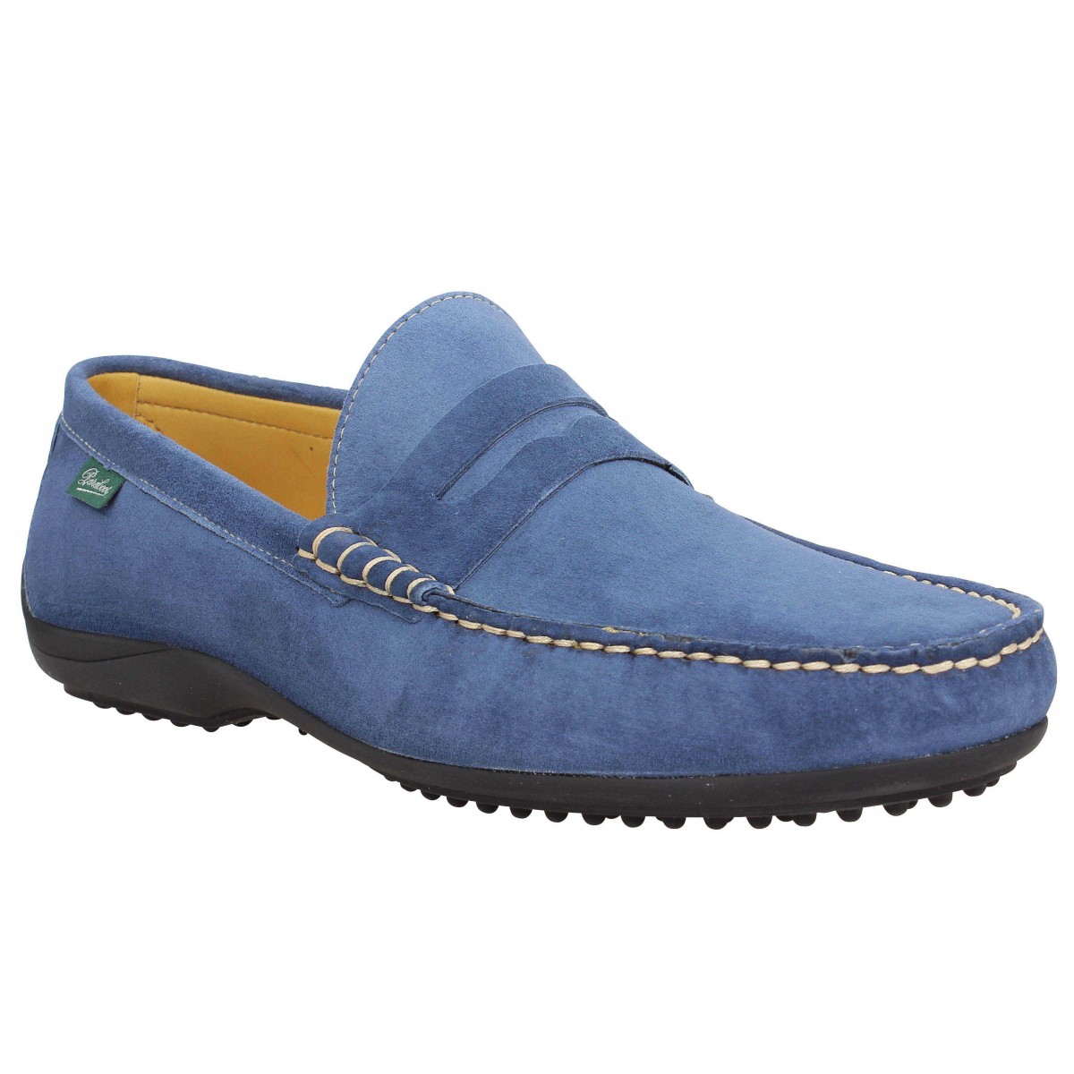 PARABOOT Cabrio velours Homme-8,5-Bleu