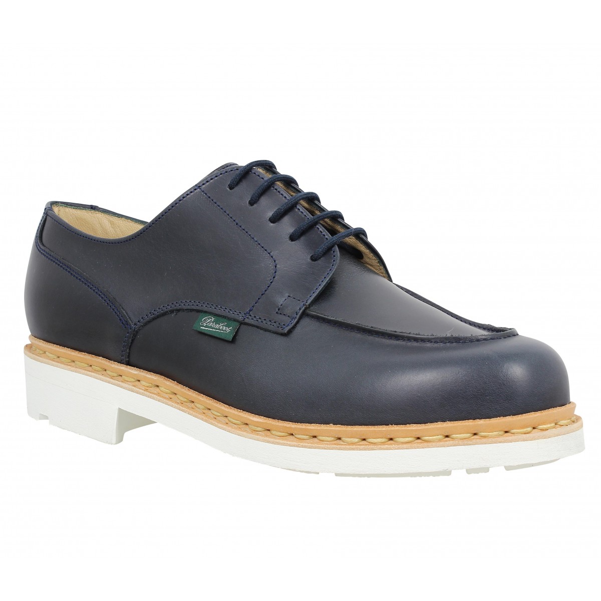Chaussures à lacets PARABOOT Chambord cuir Homme Marine