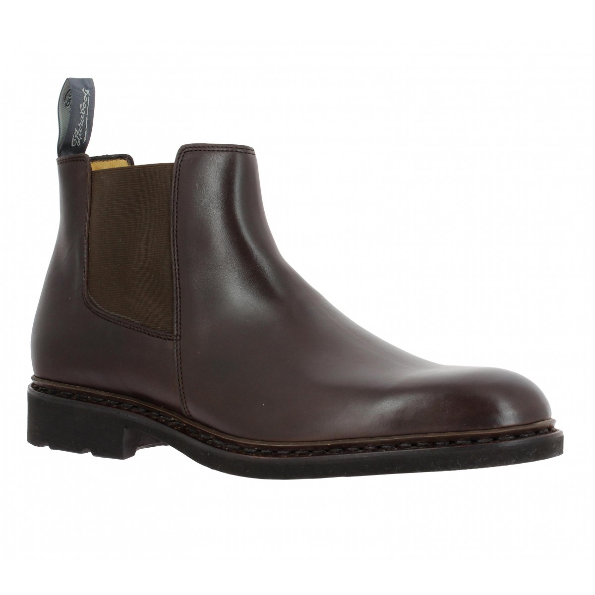 Bottines PARABOOT Chamfort cuir Homme Cafe