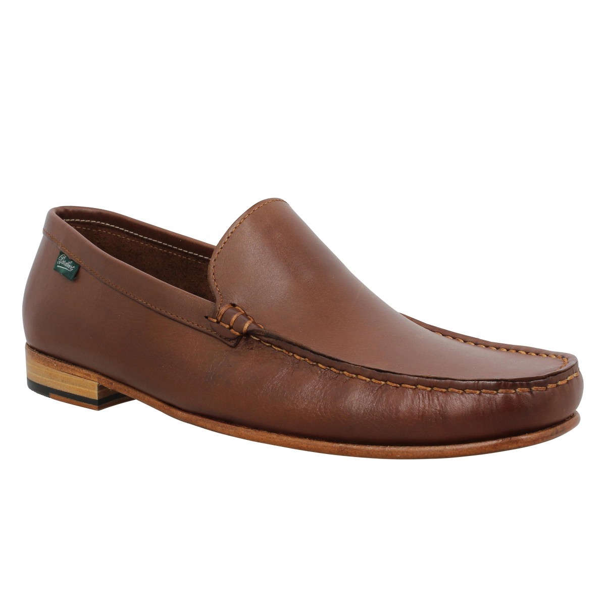 Mocassins PARABOOT Corus cuir Homme Marron